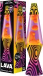 Lava? Lamp - 14.5'' Groovy Gradient Flocked Base - The Original Motion Light - Yellow Wax and Purple Liquid - Item #2015